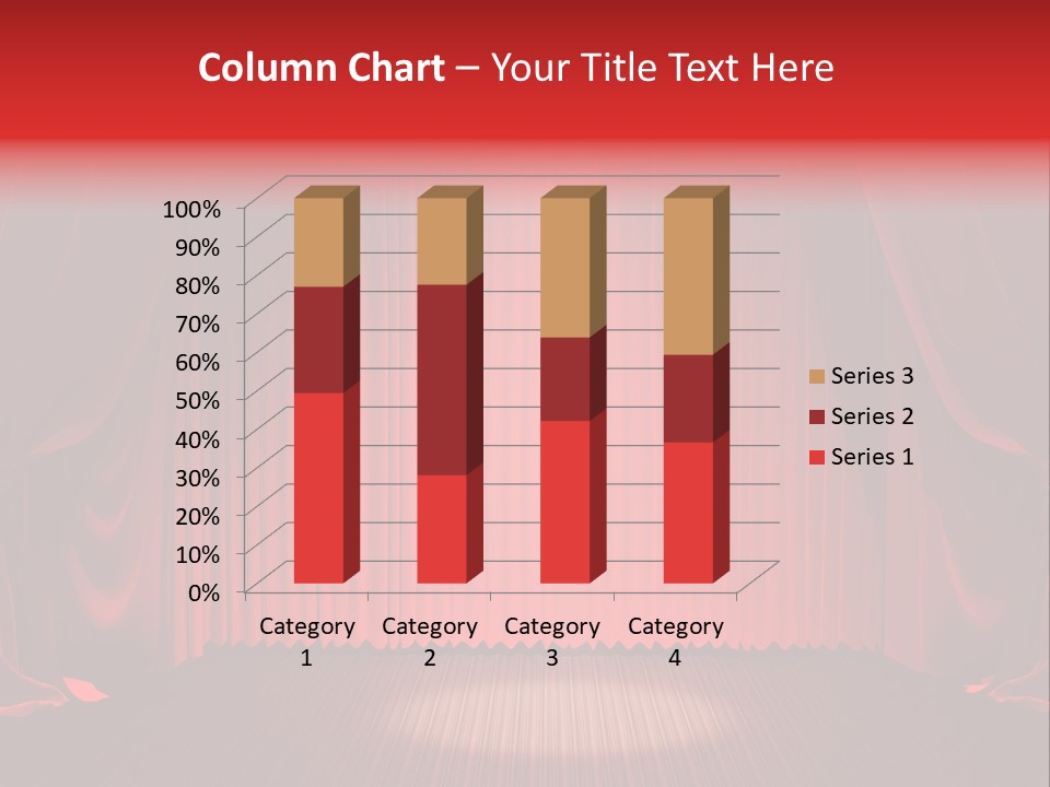 Curtain Background PowerPoint Template