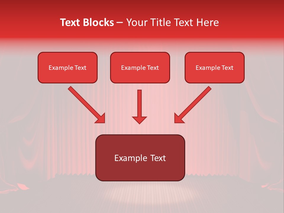 Curtain Background PowerPoint Template