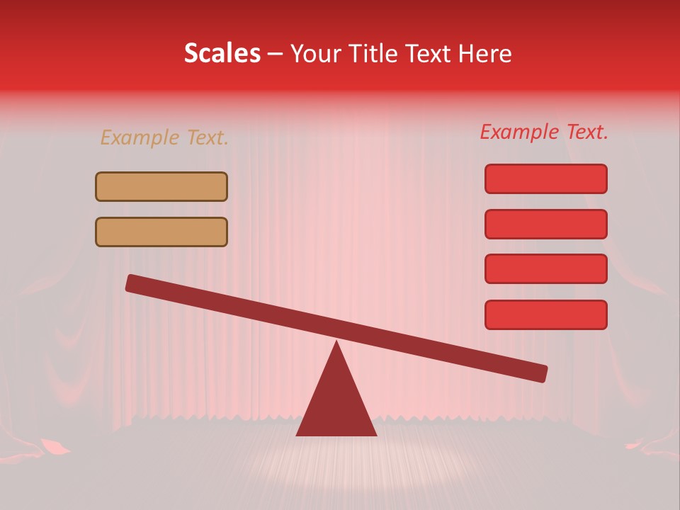 Curtain Background PowerPoint Template
