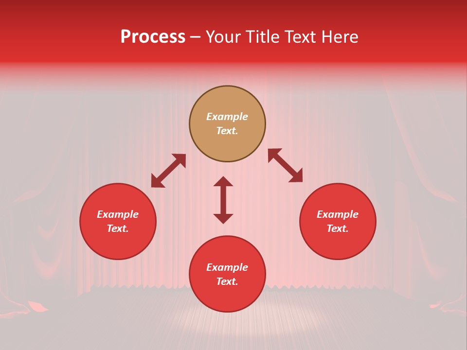 Curtain Background PowerPoint Template