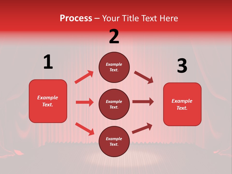 Curtain Background PowerPoint Template