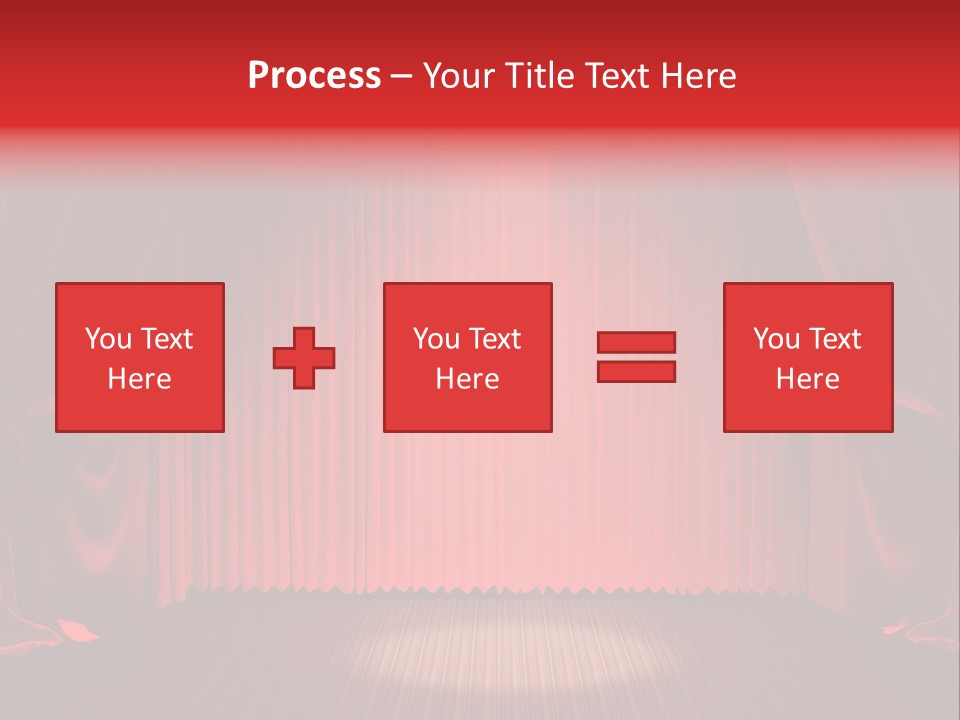 Curtain Background PowerPoint Template