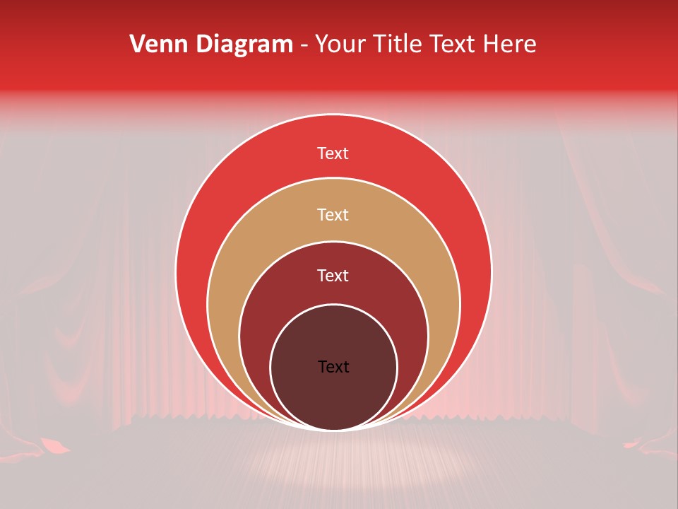 Curtain Background PowerPoint Template