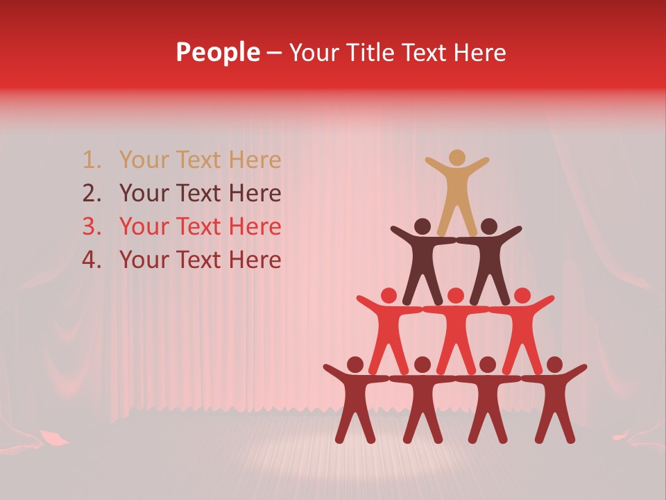 Curtain Background PowerPoint Template