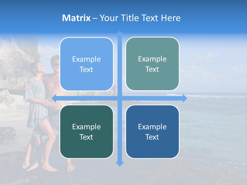 Dress Happy White PowerPoint Template