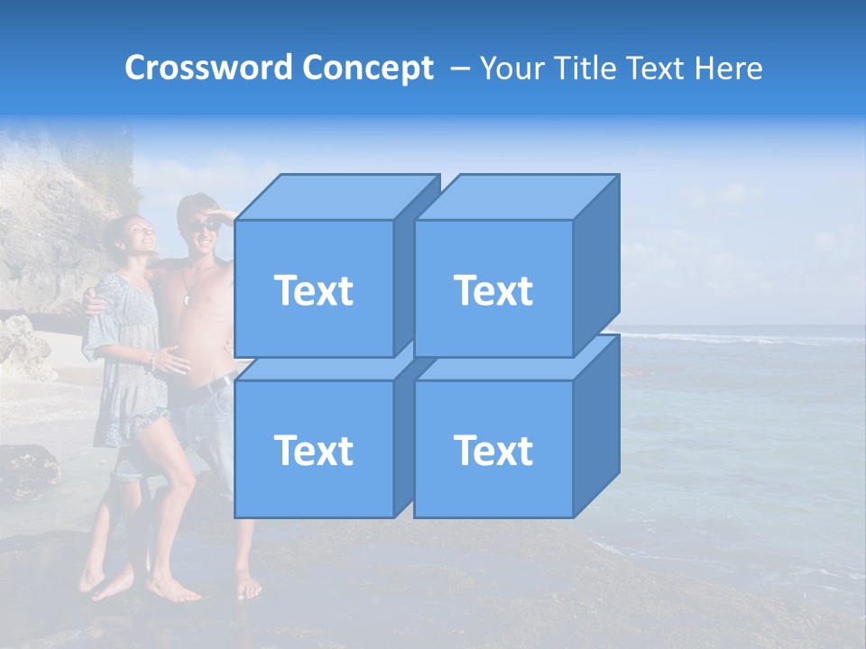 Dress Happy White PowerPoint Template