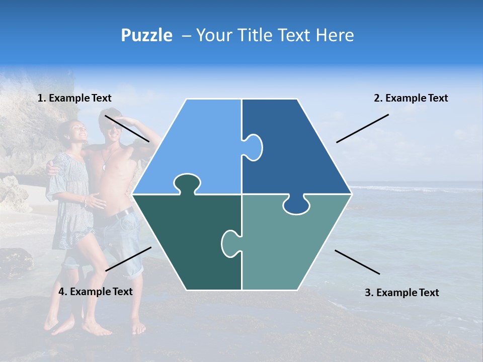 Dress Happy White PowerPoint Template