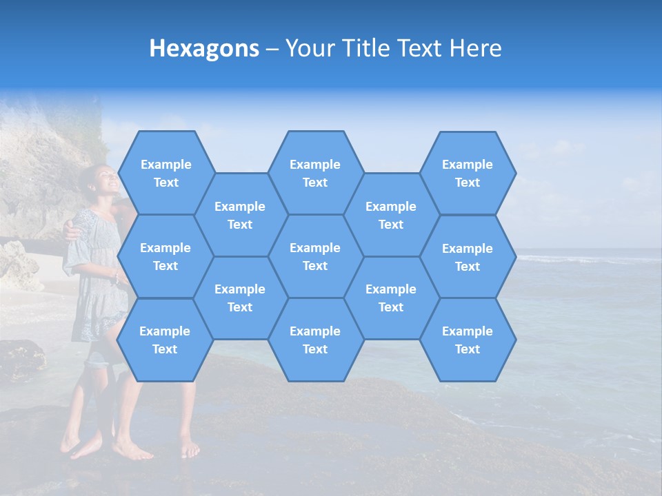 Dress Happy White PowerPoint Template