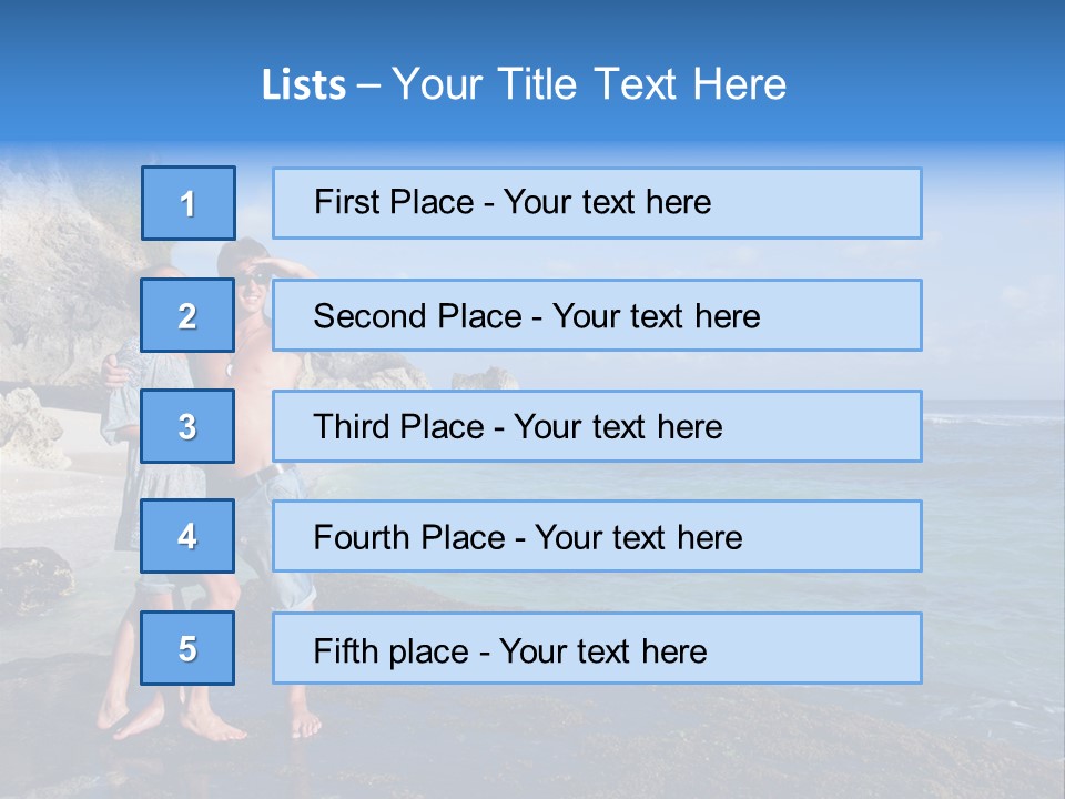 Dress Happy White PowerPoint Template