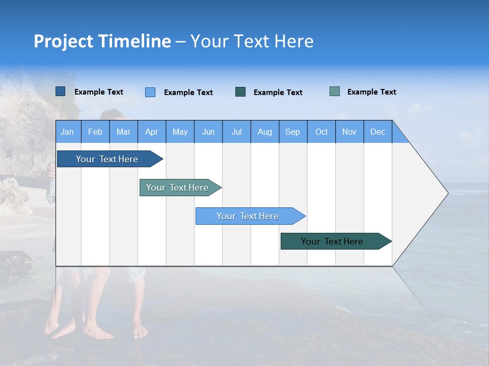 Dress Happy White PowerPoint Template