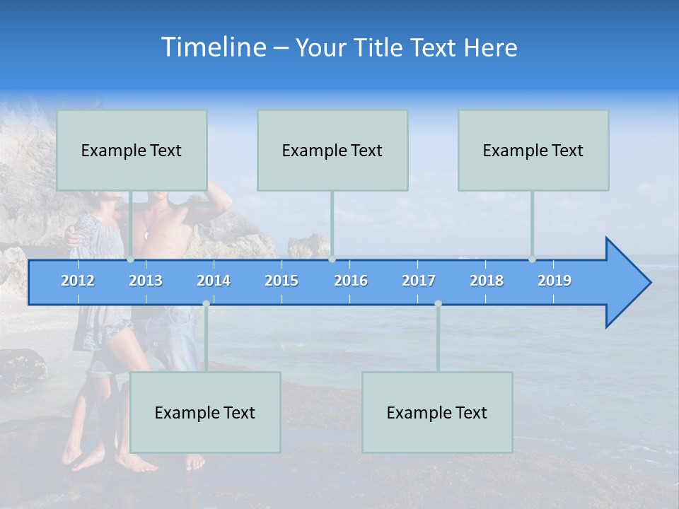 Dress Happy White PowerPoint Template