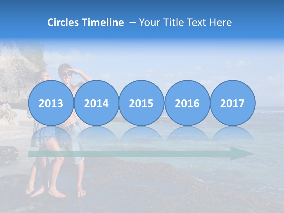 Dress Happy White PowerPoint Template