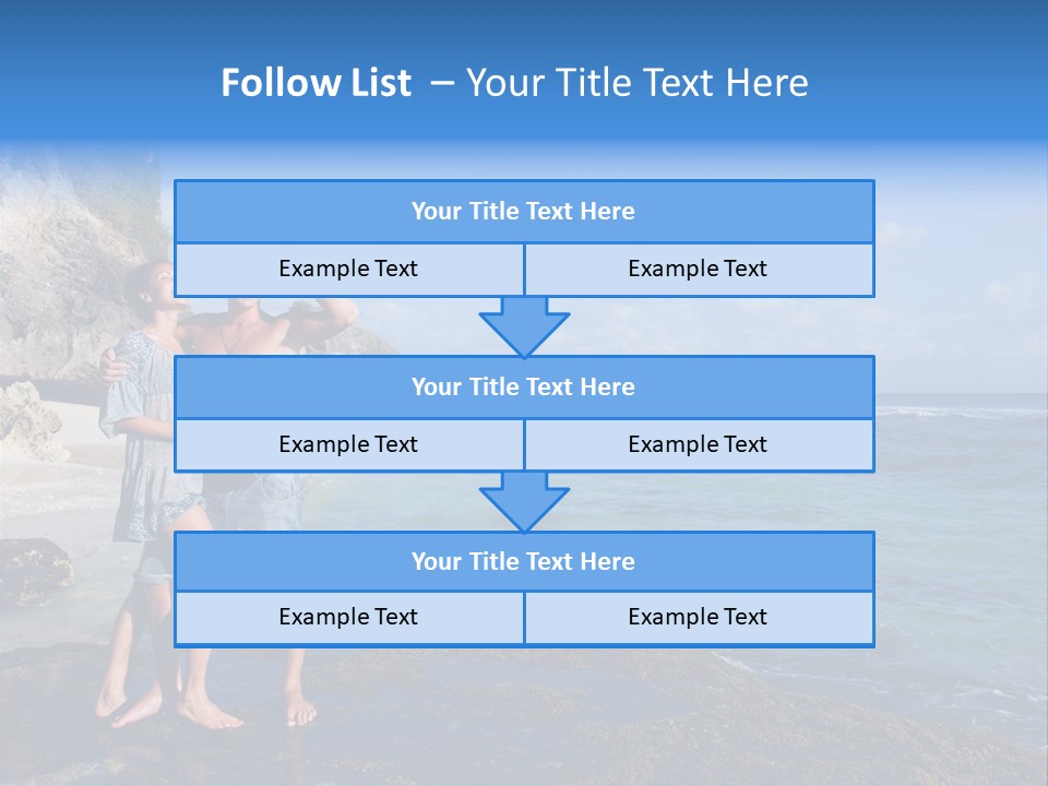 Dress Happy White PowerPoint Template