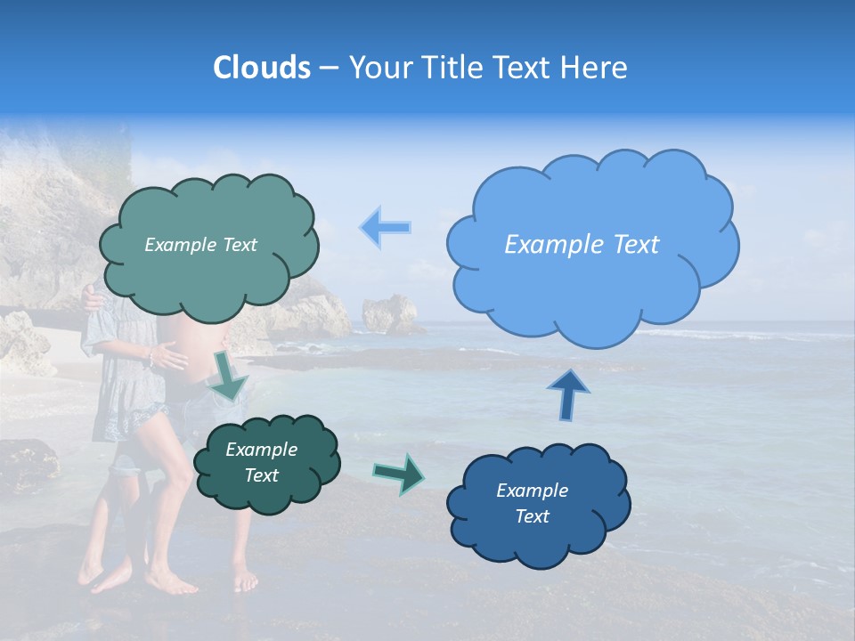 Dress Happy White PowerPoint Template