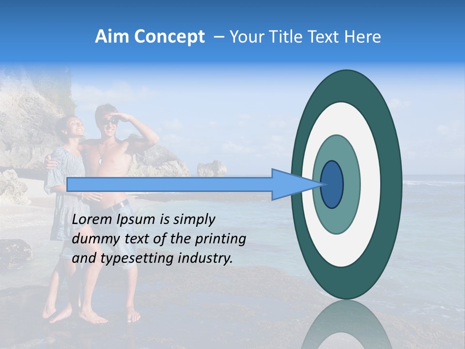 Dress Happy White PowerPoint Template