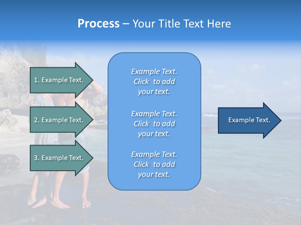 Dress Happy White PowerPoint Template