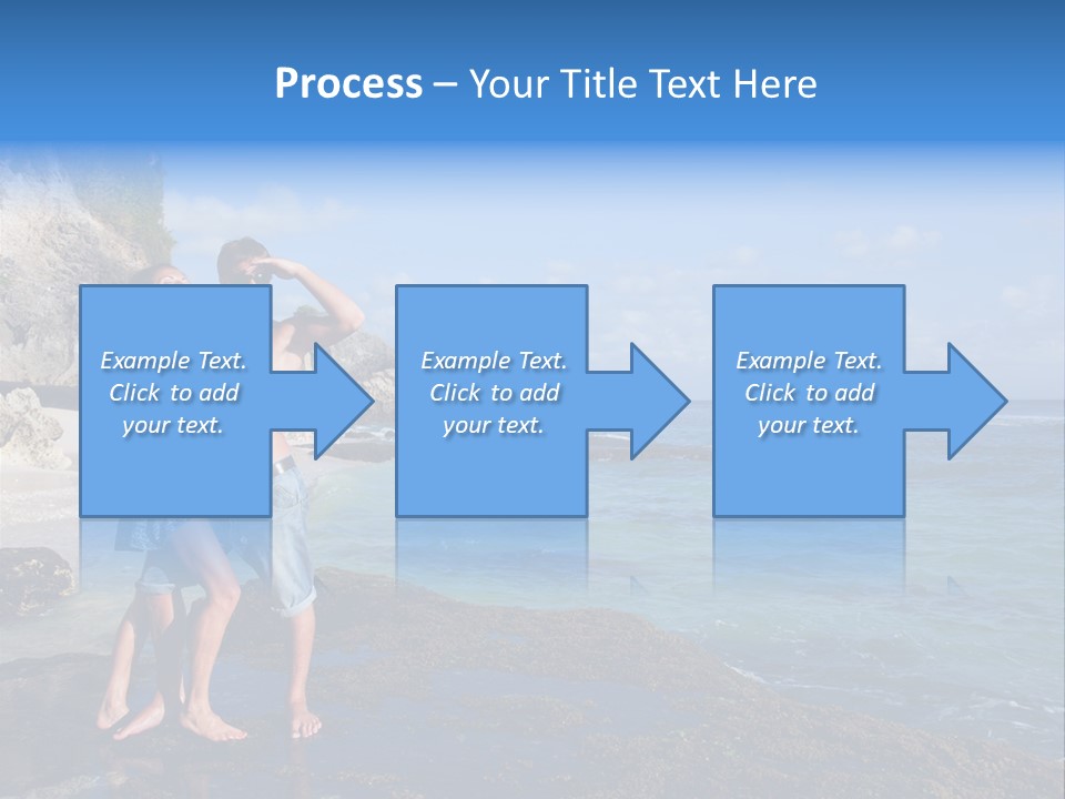 Dress Happy White PowerPoint Template