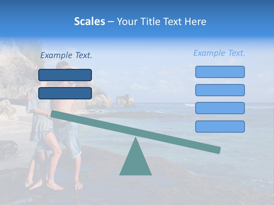 Dress Happy White PowerPoint Template