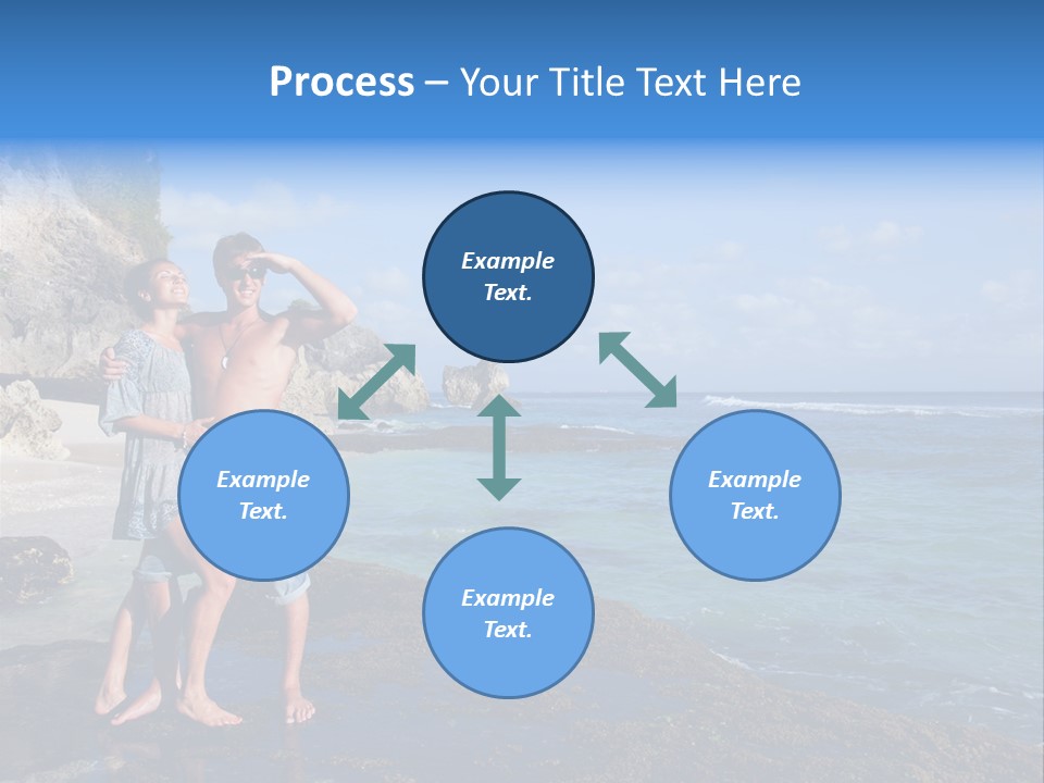 Dress Happy White PowerPoint Template