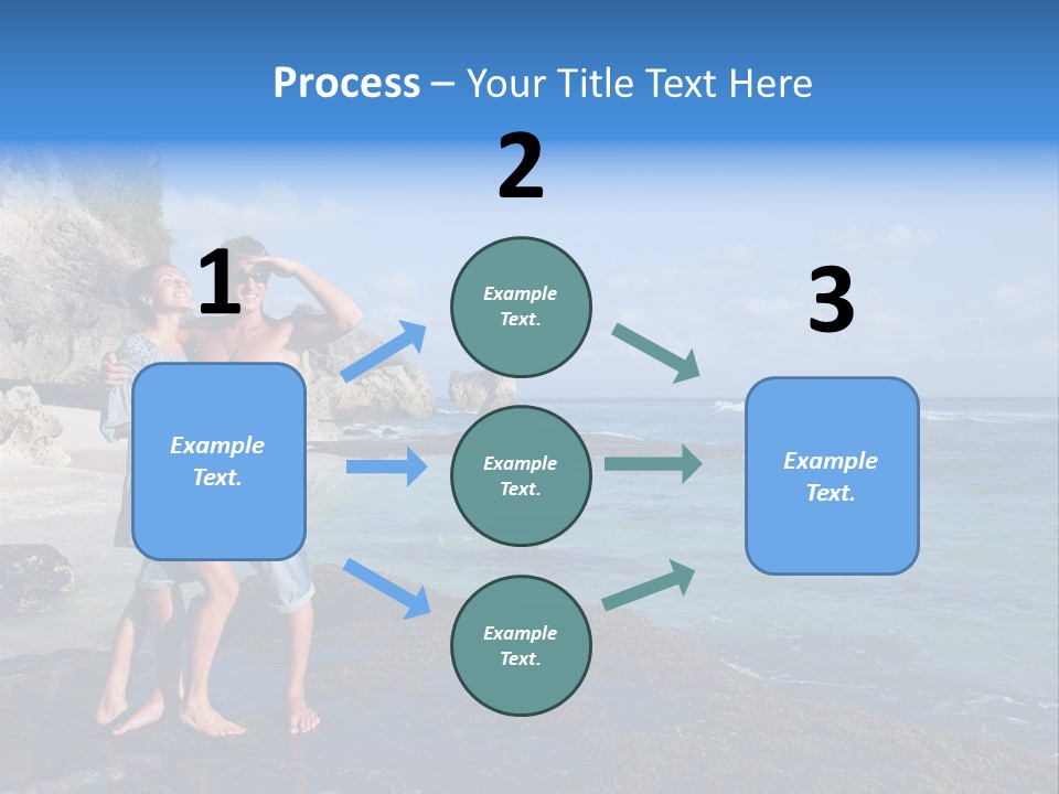 Dress Happy White PowerPoint Template