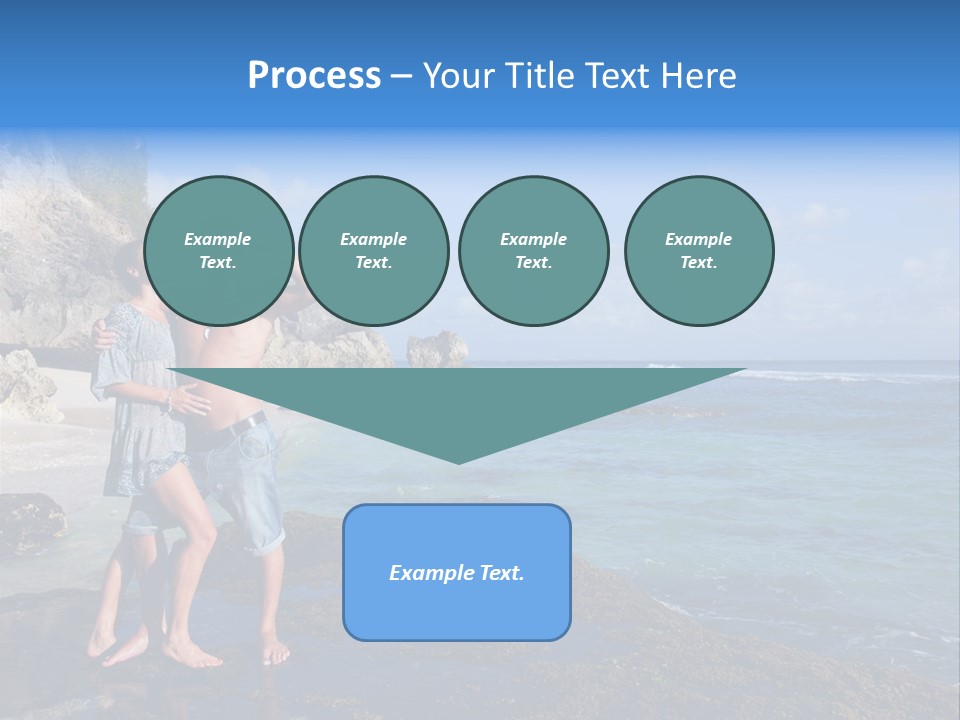 Dress Happy White PowerPoint Template