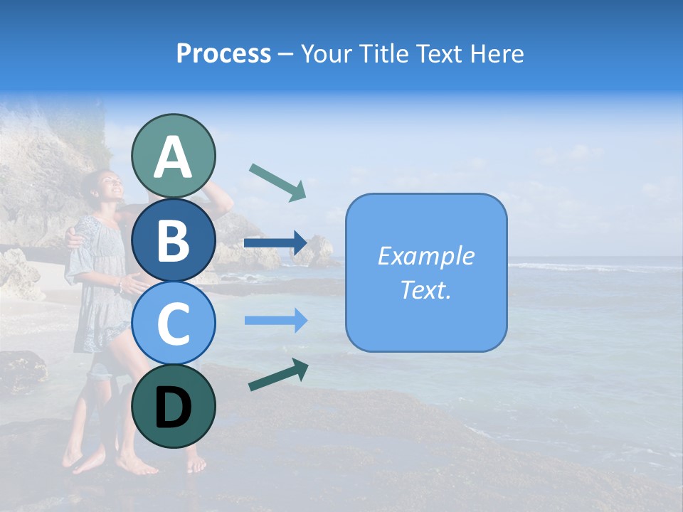 Dress Happy White PowerPoint Template