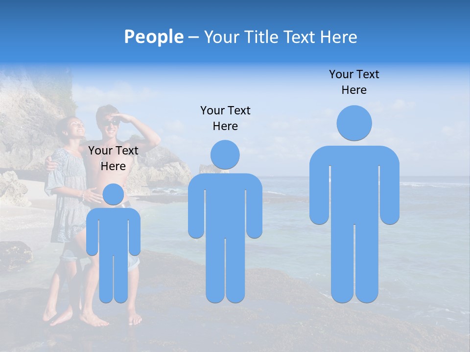 Dress Happy White PowerPoint Template