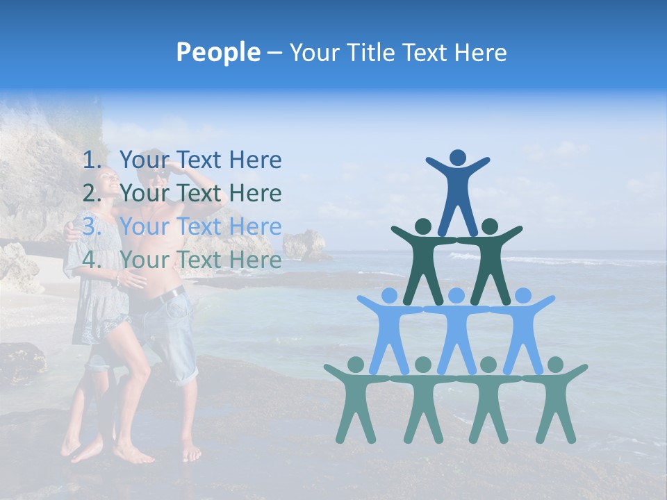 Dress Happy White PowerPoint Template