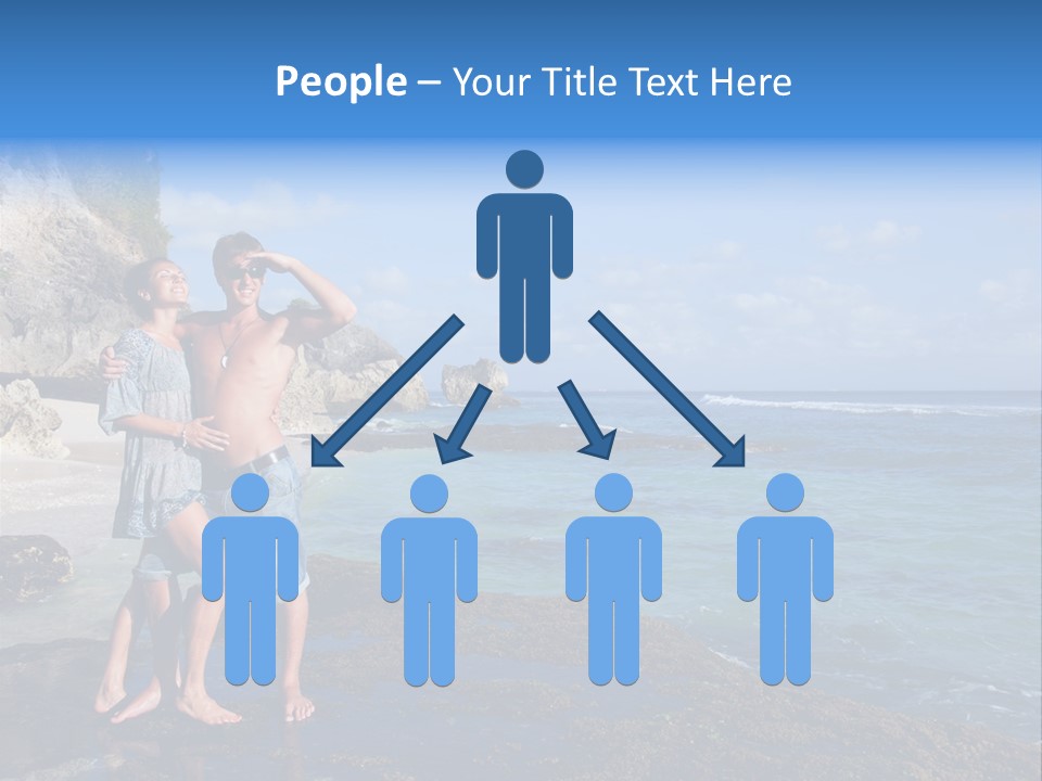 Dress Happy White PowerPoint Template