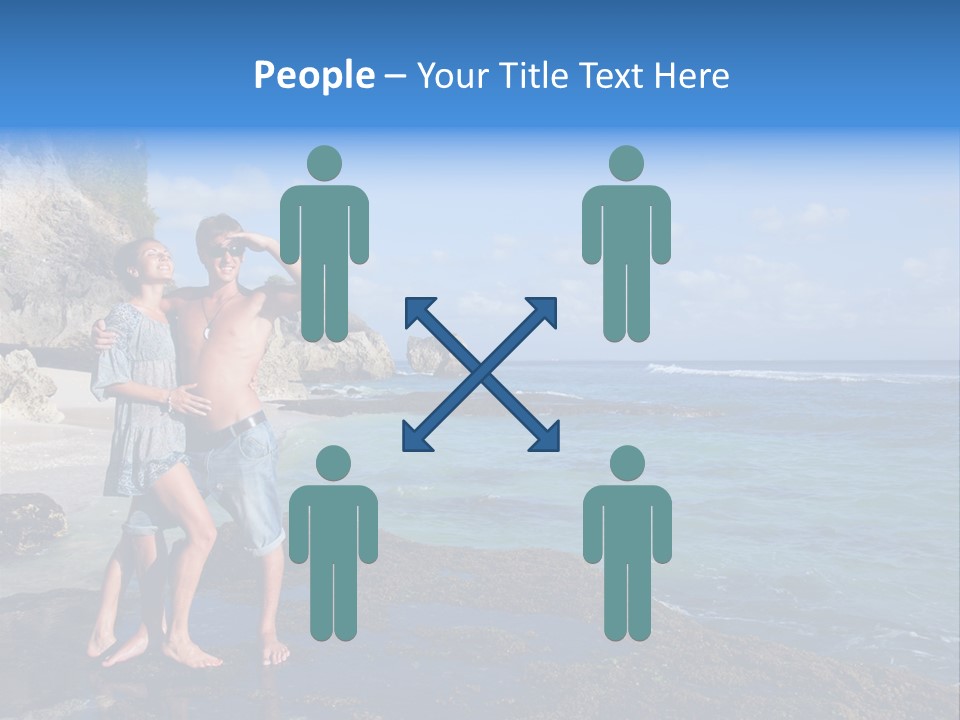 Dress Happy White PowerPoint Template