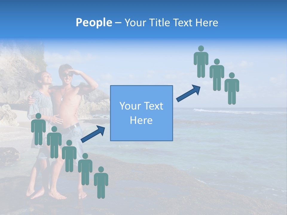 Dress Happy White PowerPoint Template