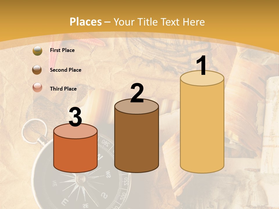 Spiral Antique Frigate PowerPoint Template
