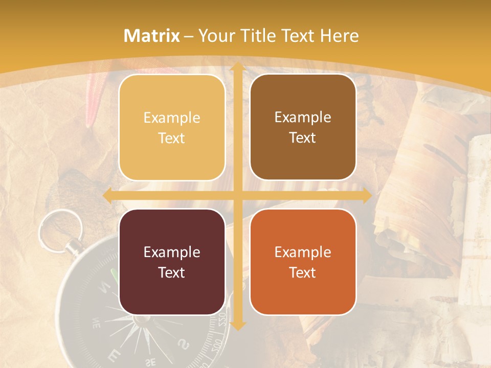 Spiral Antique Frigate PowerPoint Template