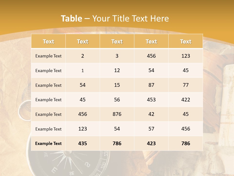 Spiral Antique Frigate PowerPoint Template