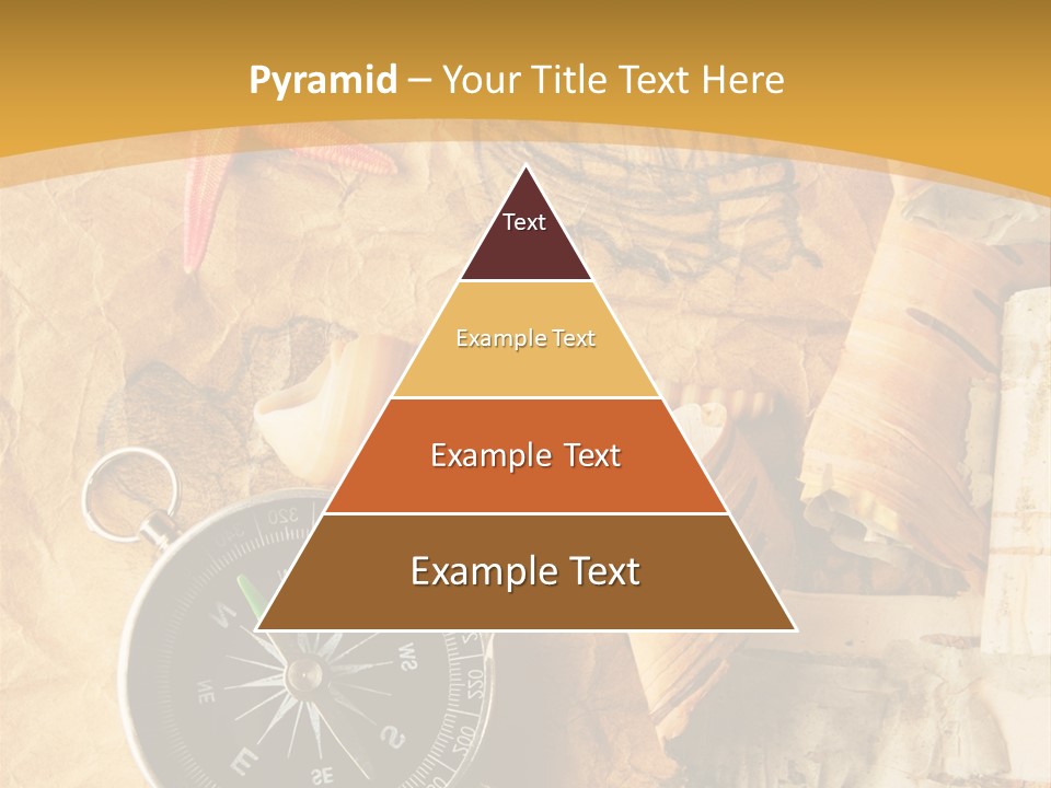 Spiral Antique Frigate PowerPoint Template