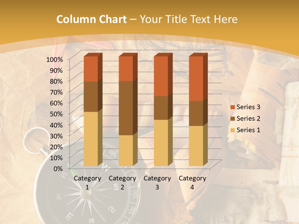 Spiral Antique Frigate PowerPoint Template