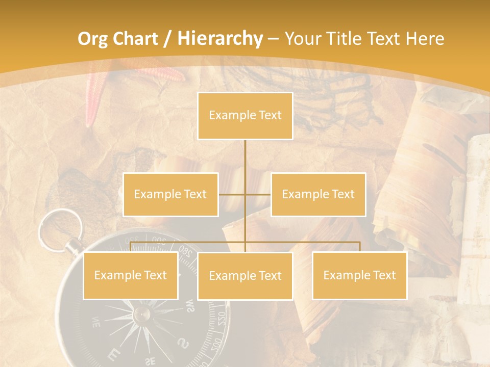 Spiral Antique Frigate PowerPoint Template