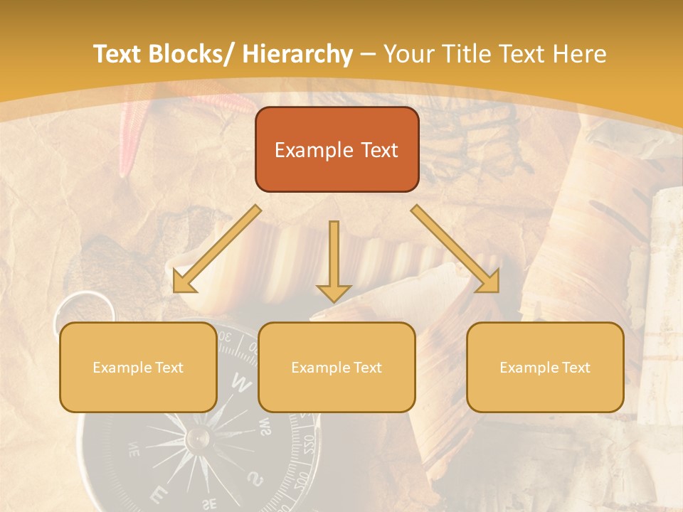 Spiral Antique Frigate PowerPoint Template