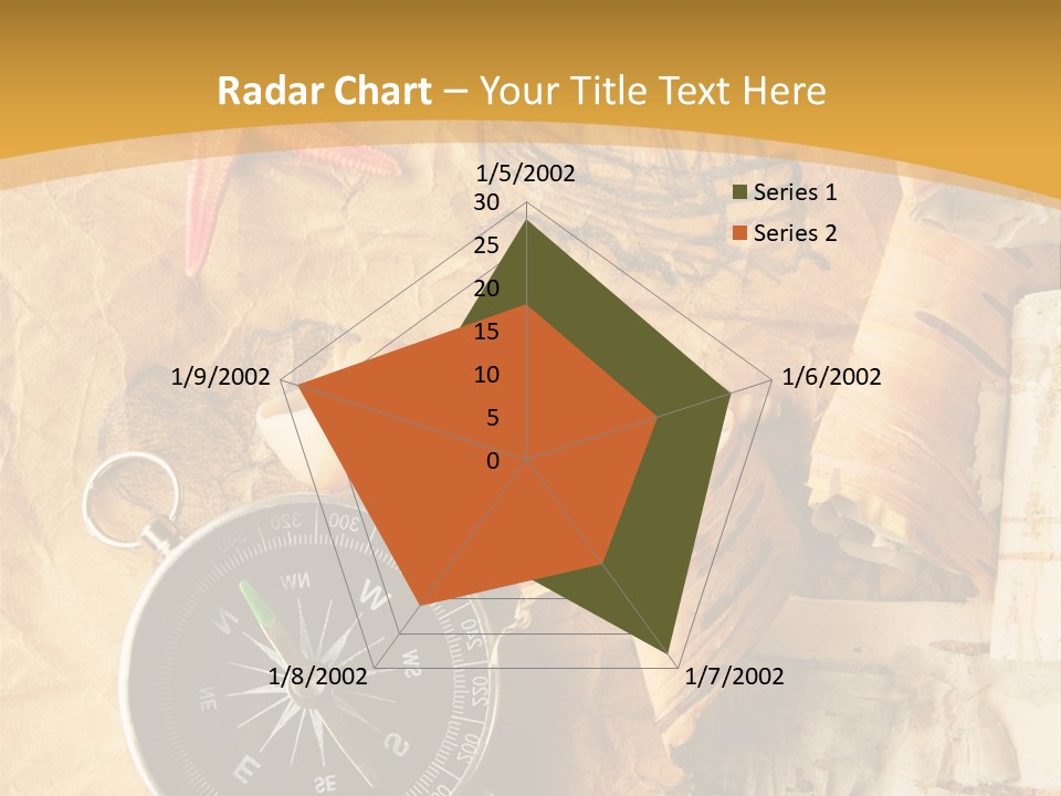 Spiral Antique Frigate PowerPoint Template