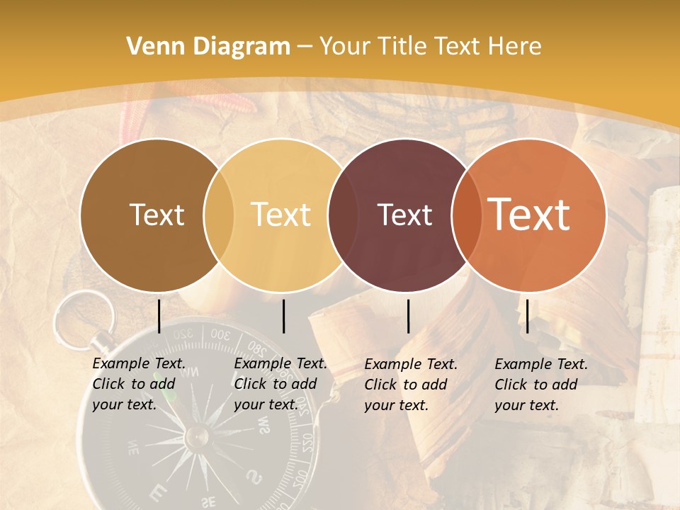 Spiral Antique Frigate PowerPoint Template