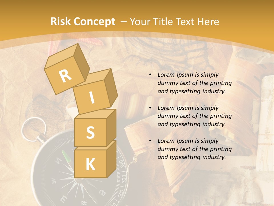 Spiral Antique Frigate PowerPoint Template