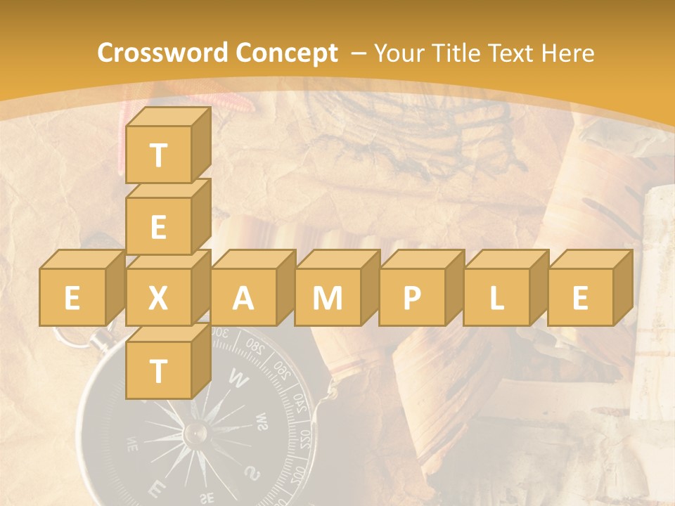 Spiral Antique Frigate PowerPoint Template