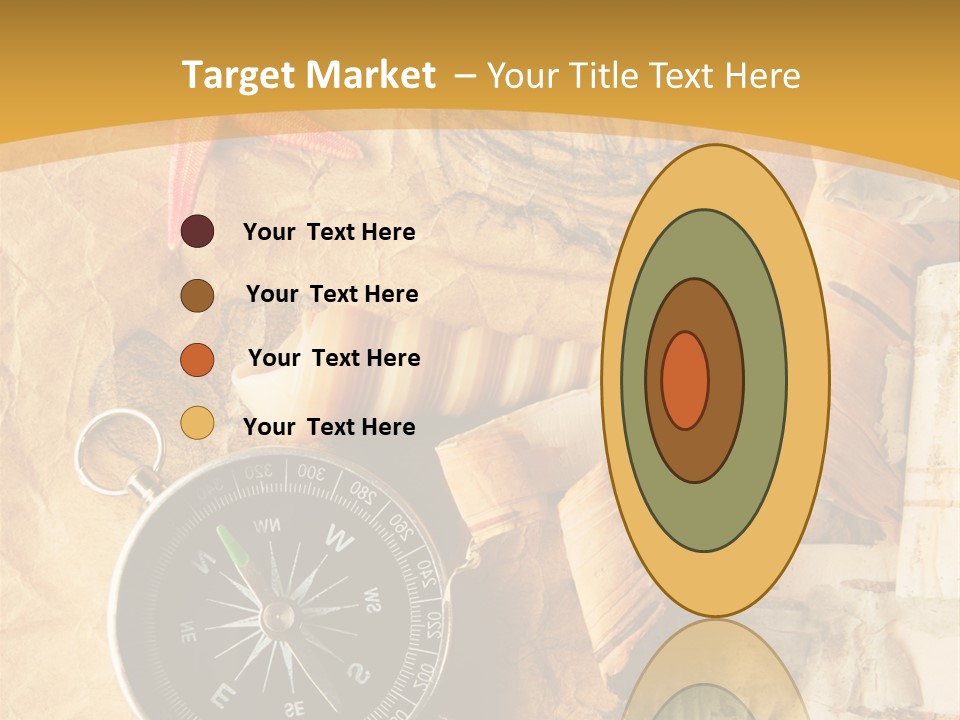 Spiral Antique Frigate PowerPoint Template