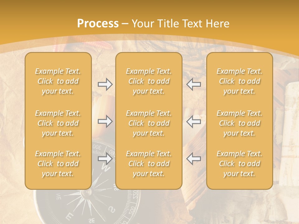 Spiral Antique Frigate PowerPoint Template