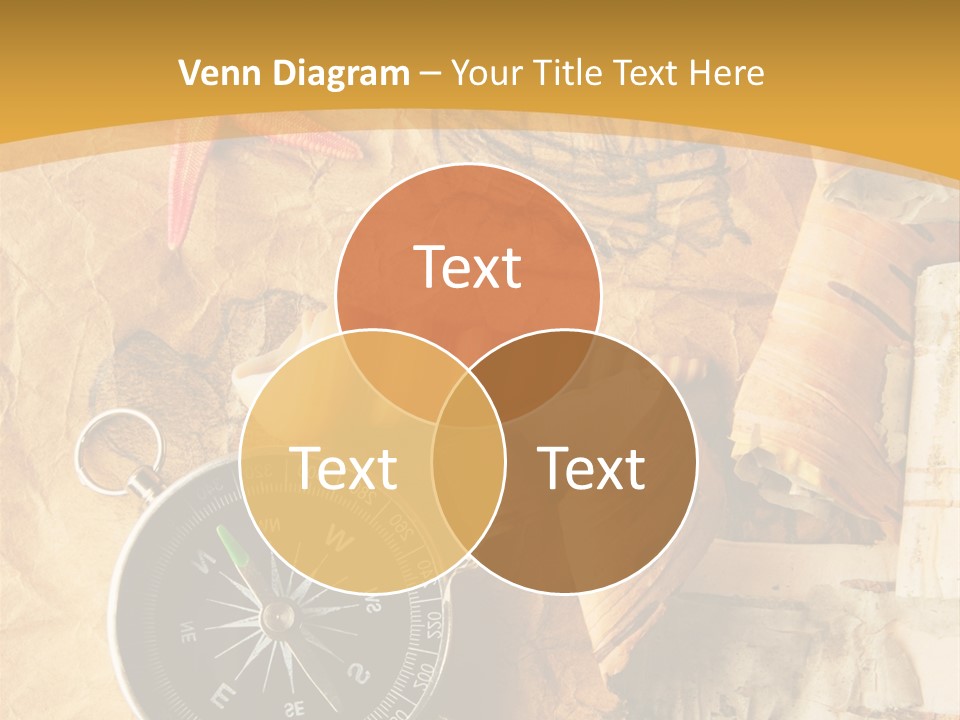 Spiral Antique Frigate PowerPoint Template