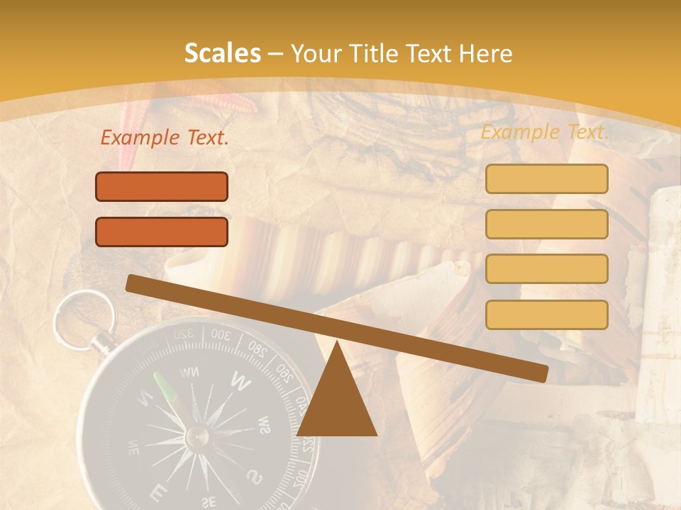 Spiral Antique Frigate PowerPoint Template