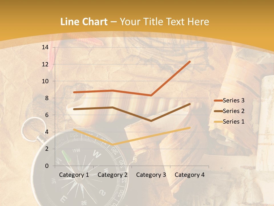Spiral Antique Frigate PowerPoint Template