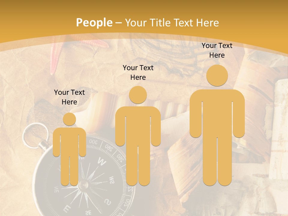 Spiral Antique Frigate PowerPoint Template