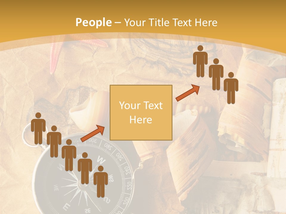 Spiral Antique Frigate PowerPoint Template