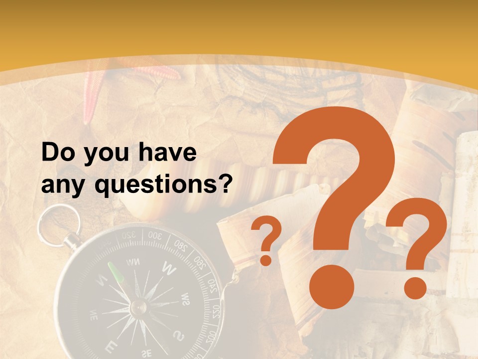 Spiral Antique Frigate PowerPoint Template